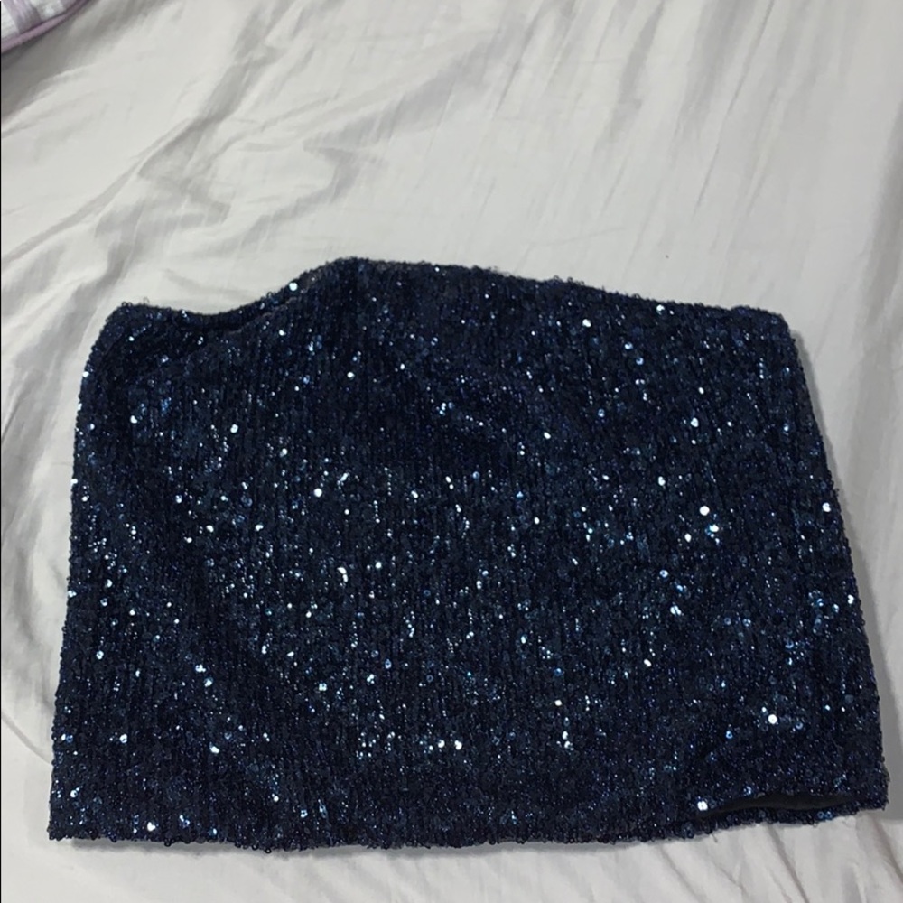 New sparkle tube top